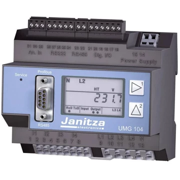 Janitza UMG104 Okosmérő
